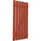 Ekena Millwork Americraft 6-Board (2 Batten) Wood Spaced Board-n-Batten Shutters w/ Z-Bar, ARW102SB623X77CLH, PR ARW102SB623X77CLH - alternate 8